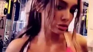 Lyna Perez Show Of Gym !!! So Hot Video Onlyfans