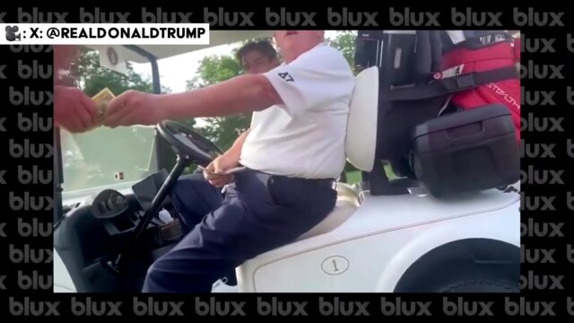 Donald Trump Golf Cart Video Ranting About Joe Biden & Kamala Harris Trending on Twitter